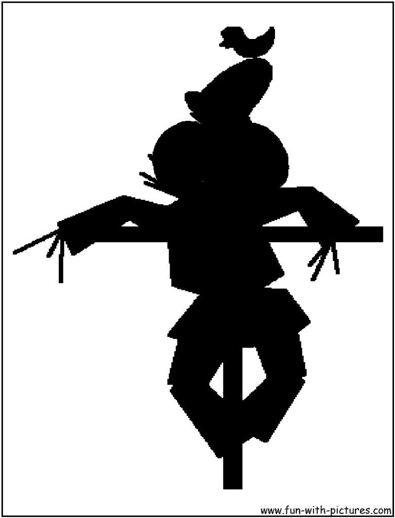 scarecrow silhouette