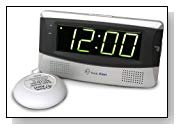 Sonic Alert SB300 Sonic Boom Loud Vibrating Alarm Clock with Large Display