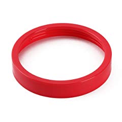 UNIQUEBELLA Colored Lip Ring for Magic Bullet Blender Juicer outside Diameter 3.3 Inch Red