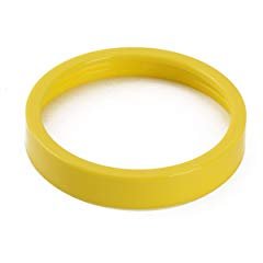 UNIQUEBELLA Colored Lip Ring for Magic Bullet Blender Juicer outside Diameter 3.3 Inch Yellow