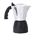 0006784 Bialetti : Brikka Stovetop Espresso Maker 4 Cup - Black Bottom
