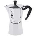 Bialetti 6801 moka stovertop coffee maker, 9-Cup, Aluminum