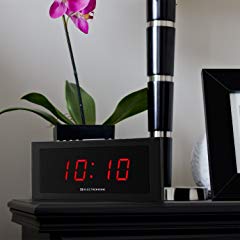 Electrohome 1.8 inch Jumbo LED Alarm Clock Radio