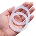 Litorange  Replacement Silicone Gasket Seal Ring For Aluminium Stovetop Coffee Maker Pots 