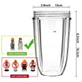 Two Pack 24oz Tall Cup for Nutribullet