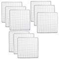 9 PACK - Excalibur Dehydrator Stainless Steel Tray Replacement UPGRADE Food Shelf Mesh