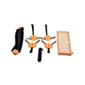 Shark ION Robot Full Replenishment Kit - RVFRK700 - Includes Includes Four Side Brushes, one Main brushroll, one Filter, and one Cleaning Tool