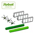 Roomba s Series Replenishment Kit with 3 filters, 3 Corner Brushes, 1 Set of Multi-Surface Rubber Brushes,Green – 4646124
