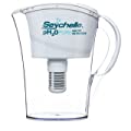 Seychelle pH2O Alkaline Water Filter Pitcher 100 Gallon  32oz 1-41501-W
