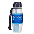 Seychelle pH2O Alkaline Water Filter Bottle 28 oz