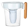 Nakii Large 6 Cup Water Filter Pitcher with 6 Stage Water Filtration System