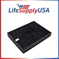 LifeSupplyUSA Replacement HEPA Filter Compatible with AIRMEGA Max 2 Air Purifier 400/400S 3111735