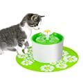 Happypapa 2.5L Automatic Cat and Dog Flower Water Fountain 