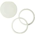 Hatrigo 3-Pack Compatible 3-Quart Instant Pot Sealing Rings and Instant Pot Silicone Lid Cover 