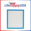 LifeSupplyUSA Replacement Filter Compatible with Homedics AF-75FL AF-75 and AR-10