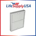 LifeSupplyUSA HEPA Replacement Filter Compatible with Idylis IAF-H-100A IAP-10-100, IAP-10-150