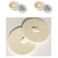 Actron Filtron FIlter Pads with storage container 2 per pack - Set of 2 (Total 4 Filters) 