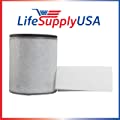 LifeSupplyUSA Replacement HEPA Filter Compatible with Austin Air FR200 FR250 Health Mate Junior HM200 HM205 HM250 Air Purifiers (Pre-Filter Included)