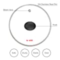 WISH 10 Inch Tempered Glass Lid for Instant Pot 8 Quart