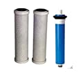 Compatible with 18 GPD RO Reverse Osmosis GE Membrane FX12M Smart Water w/Pre & Post Filters by CFS