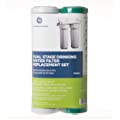 GE SmartWater FXSVC Dual Stage Drinking Water Replacement Filter, 10 x 2 x 2 inches