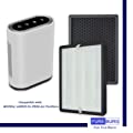 PUREBURG 2-Pack Replacement 3-in1 Carbon HEPA Filters Compatible with MOOKA GL-FS32 and AZEUS GL-FS32 Air Purifiers