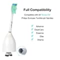 Senyum Replacement Toothbrush Heads Philips Sonicare Screw-on E-Series Electric Toothbrushes