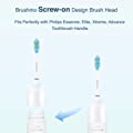 Brushmo Sensitive Replacement Toothbrush Heads for Philips Sonicare e-Series HX7052