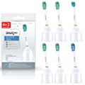Brushmo Replacement Toothbrush Heads Compatible with Sonicare e-Series Value Pack