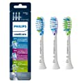 Philips Sonicare HX9073/65 Genuine Replacement Toothbrush Head Variety Pack - Premium Plaque Control, Premium Gum Care & Premium White, Brushsync Technology