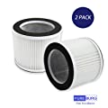PUREBURG 2-Pack Replacement HEPA Filter Compatible with SimPure P03/HD3