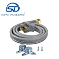 Supplying Demand 3 Wire Range Oven Cord 50-AMP 240 to 250 Volt 8 AWG Wire 4 feet