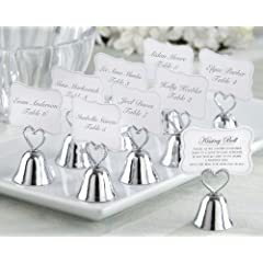 Kate Aspen 12006NA Kissing Bells Place Card Holder