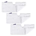 Turbokey 3pcs Euro-Pro Cleaning Mop Pads Replacement Double-Sided XL Microfiber Cleaning Pads for Shark Pocket Steam Mop XLT3501 