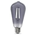 Feit Electric Vintage Exposed Filament Smoke Glass ST19 LED Light Bulb