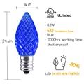 25 Pack C7 Led Replacement Christmas Light Bulb