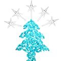 Boao 100 Pieces Plastic Christmas Tree Bulbs, Blue