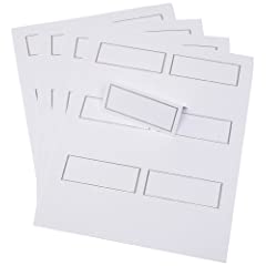 Wilton Silver Border Place Cards