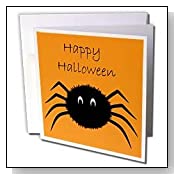 Black Happy Halloween Spider