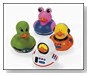 Astronaut Space Alien Rubber Ducks