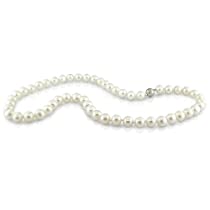 8-9 mm Freshwater Knotted Pearl Necklace 18 in length