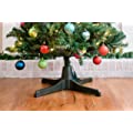 Teal Turtle Winter Wonder Rotating Christmas Tree Stand for Artificial Trees
