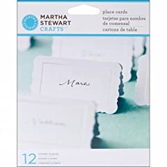 Martha Stewart Crafts Place Cards Flourish