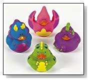 Dino Party Favor Duckies