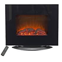 Lifesmart Dual Mount 800 Square Foot Infrared Wall Heater/Fireplace w/Remote