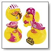 Girl Pirate Rubber Duck