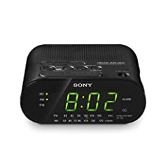 Sony ICF-C218 Automatic Time Set Clock Radio (Black)