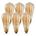 DORESshop ST64 Edison Light Bulbs