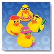 Swimming Pool Rubber Ducky Toys