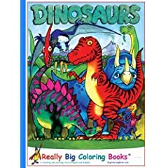 Dinosaurs Giant Super Jumbo Coloring Book